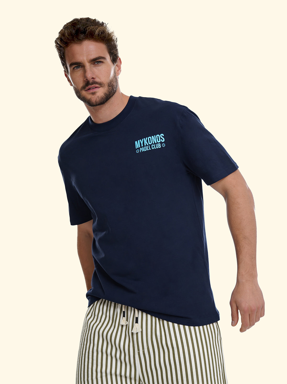 Men's T-Shirt F**K Blue SM6007-BU