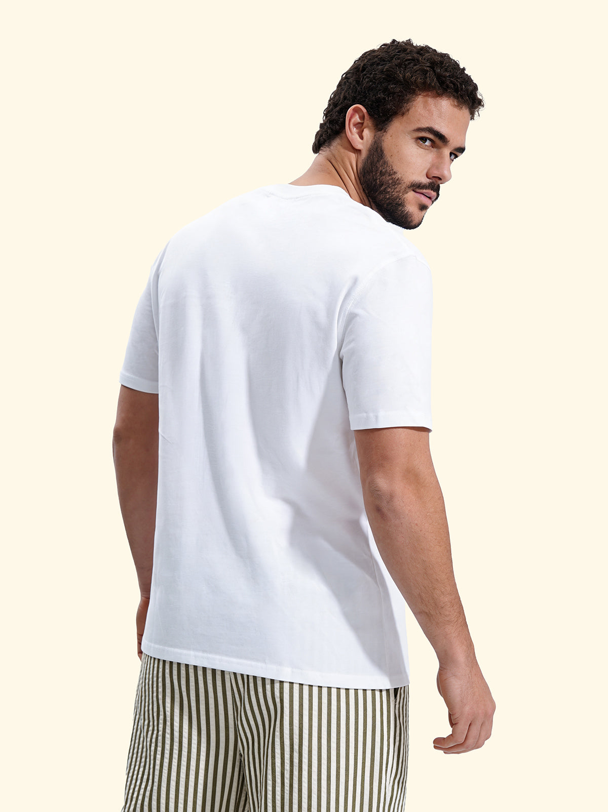 Men's T-Shirt F**K White SM6008-WH