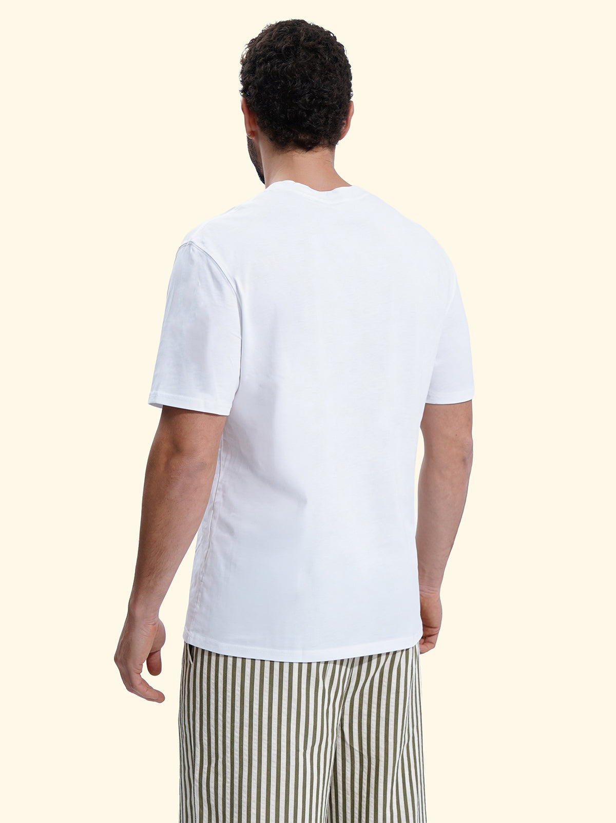Men's T-Shirt F**K White SM6009-WH