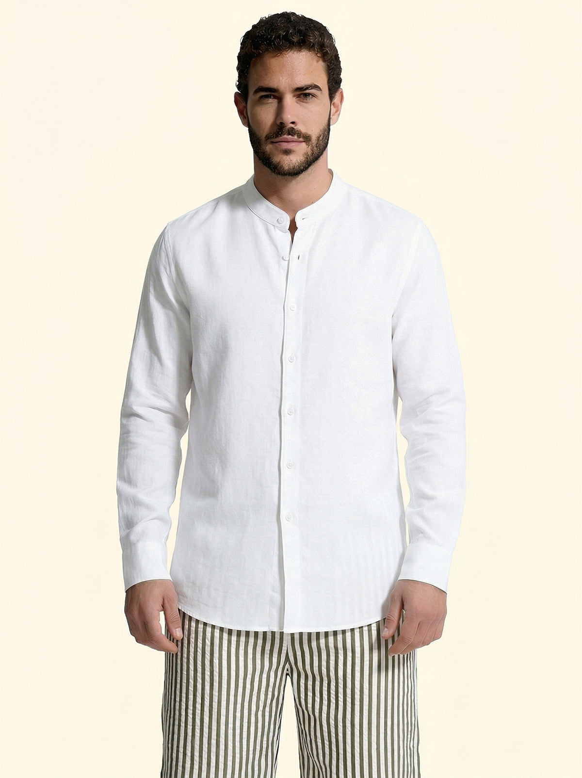 Camicia Uomo F**K Bianca SM7001-WH