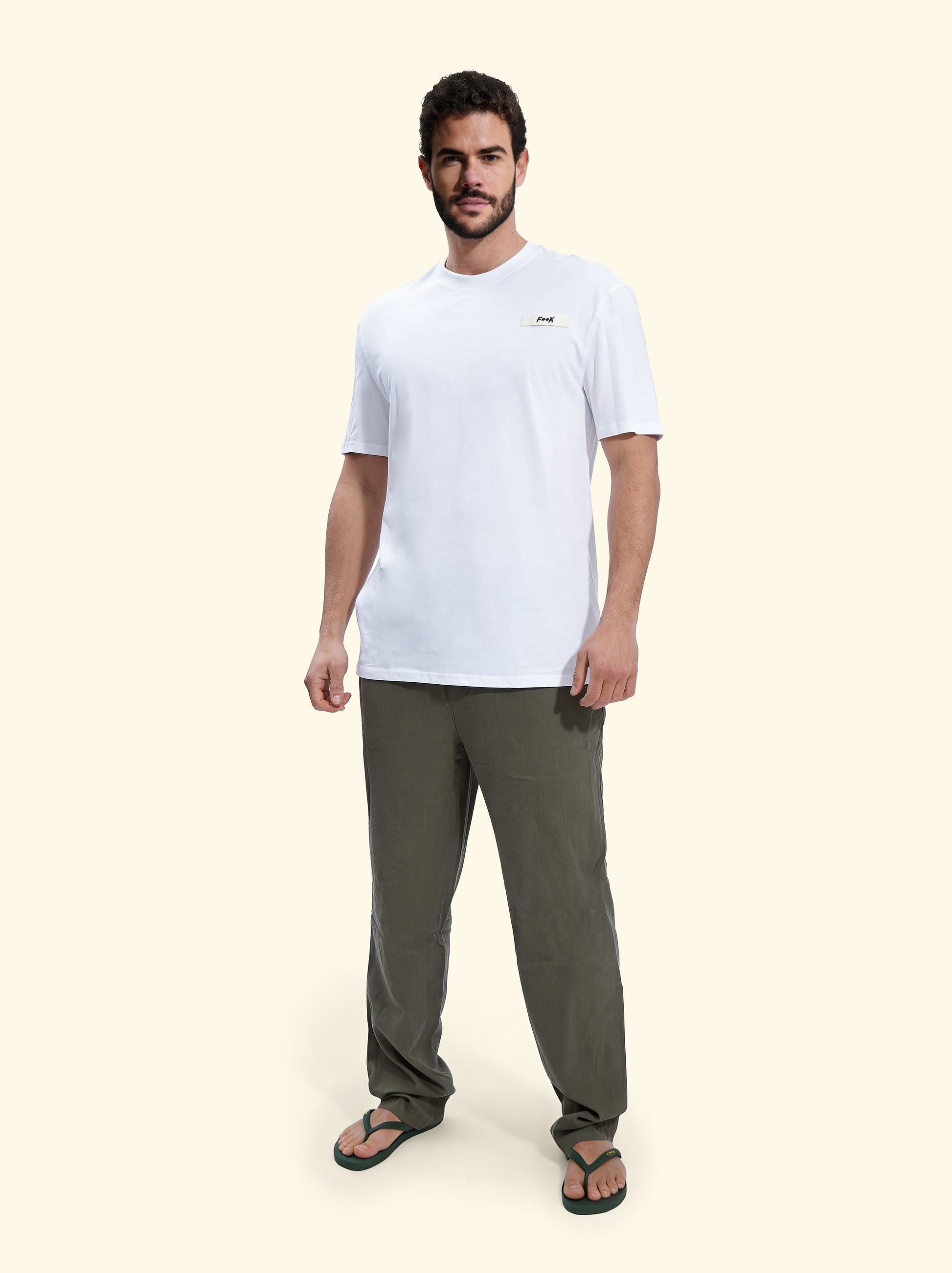 Pantalone Uomo F**K Verde Militare SM7003-MG