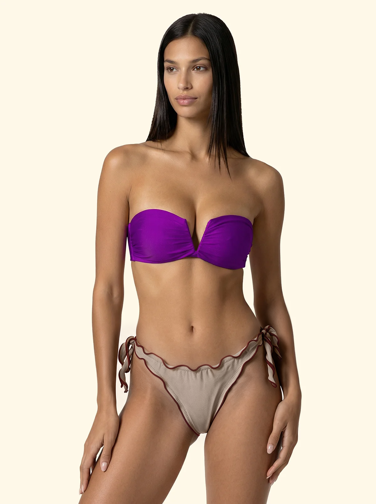 Slip Mulher Ajustável F**K Cinza SW1920-DG