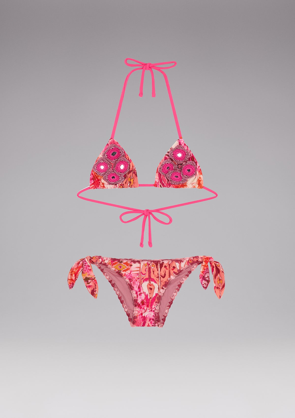 BIKINI TRIANGOLO E SLIP NODI REGOLABILE DREAMCATCHER