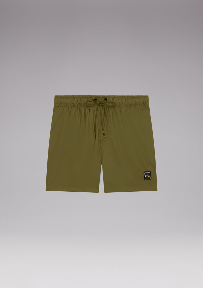 SOLID COLOR SHINY SHORTS
