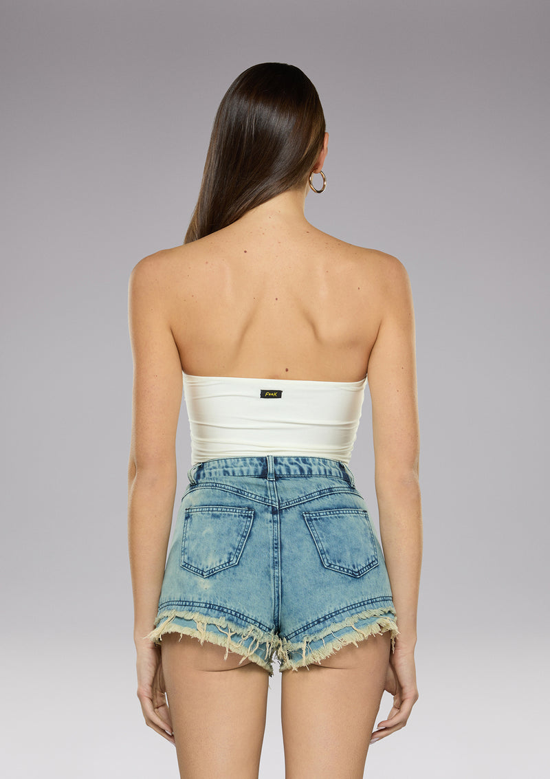 SHORTS IN WESTERN JEANS