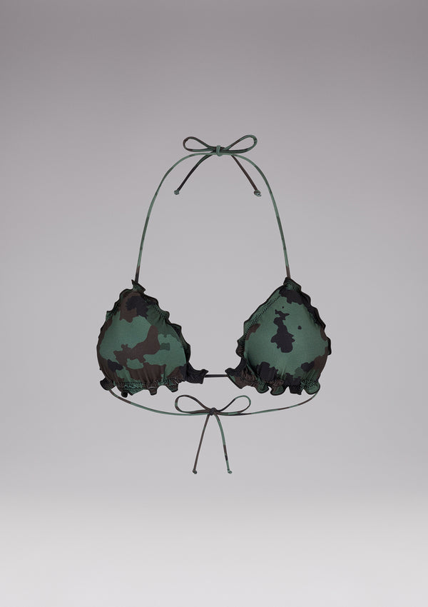 F**K Reggiseno Triangolo Donna Verde Made Up